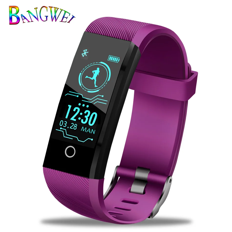 LIGE 2019 New Smart Wrist Watch Men Women Fitness Tracker Blood pressure heart r