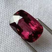 Purple, Red, Spinel, 5.16 Ct, Certified, Large, Burmese Spinel, Unheated, GFCO L - £2,797.22 GBP