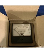 Simpson 1227A / D.C. AMP ANALOG PANEL METER,  with cracked screen - $294.59 MXN