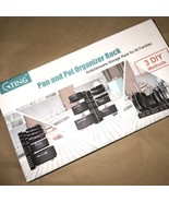 Gting Pan And Pot Organizer Rack Kitchenware Storage Rack - $24.23 CAD