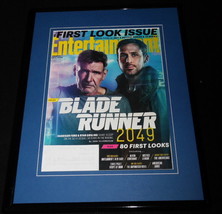 Blade Runner 2049 Framed 11x14 ORIGINAL Entertainment Weekly Cover Gosling Ford - £27.58 GBP