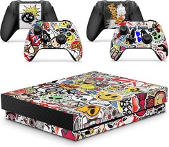 Gadgets And Gear Stickerbomb Skins For The Xbox One X Xbx Console Decal ... - $787.06 MXN