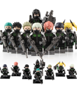 8pcs Kaiju No. 8 the Third Division Mina Soshiro Reno Iharu Minifigures ... - $21.99