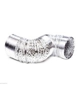 Aluminum Air Ducting 10&quot; Inch x 33&#39; Feet Air Ventilation Non-Insulated - $711.88 MXN