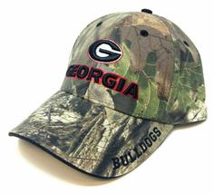 OC Sports Officially Licensed Georgia Bulldogs Camouflage MVP Adjustable Hat Mul - £28.52 GBP