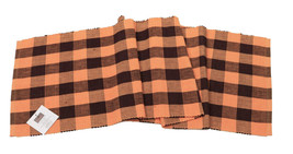 Kinara Madison Buffalo Check Brown and Sandstone Table Runner 13x72 inches - £11.47 GBP