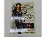 2003 Xworld: The Great War 2004 Pandahead Productions Postcard - $17.81