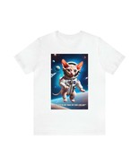 Cat Breeds in Space - Sphynx Breed - Unisex Jersey Short Sleeve Tee - $19.92+