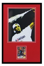 Juan Dixon Signed Framed 11x17 Photo Display Maryland - £54.75 GBP