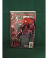 2009 DC - Blackest Night: Superman #1 - Second Print Variant Cover - 7.0 - £1.06 GBP