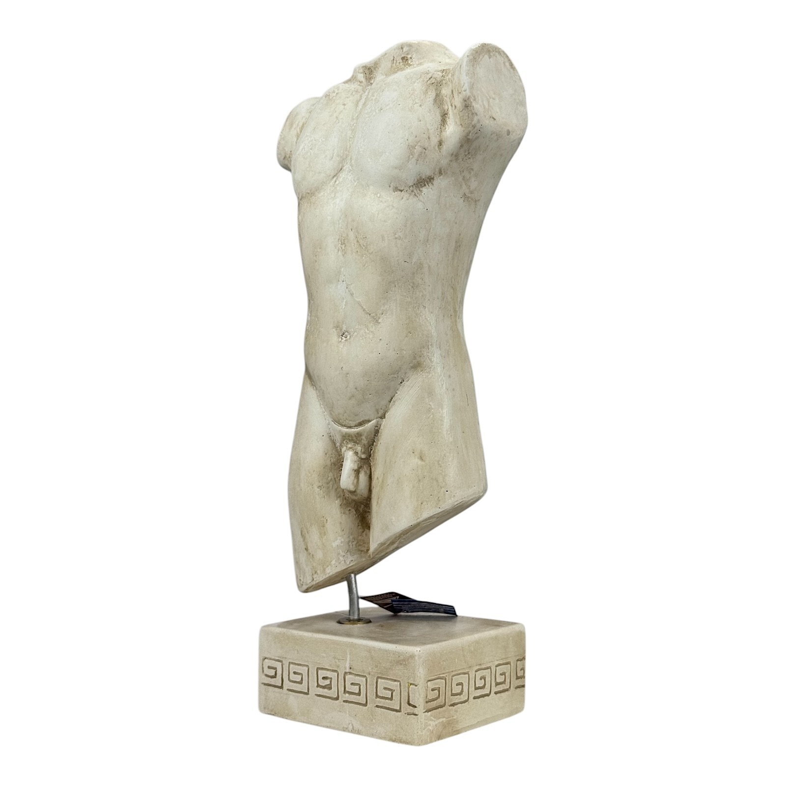 Nude Male Body Torso Greek Statue Sculpture Erotic Art Cast Stone 12.20 in Item image 2