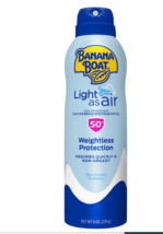 Banana Boat Light as Air Sunscreen Spray SPF 50 6.0oz - £36.82 GBP