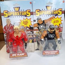 WWE Superstars Hulk Hogan + Ric Flair NWO Mattel  Action Figure Series 1 (New) - £19.08 GBP