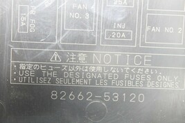 06-13 LEXUS IS250 FUSE RELAY BOX COVER Q2738 image 11