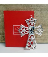 Lenox Bejeweled Silver Plated Cross / Ornament NIB - £7.87 GBP