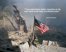 September 11, 2001 911 Tribute Photo With Clarence Darrow Quote Various Sizes - £3.81 GBP+