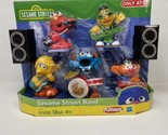 Sesame Street Elmo Bert Ernie Cookie Big Bird Figure Preschool Rock Band... - $31.79