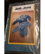 NEW Design Junk-Jean Cardigan Jacket Sewing Pattern Denim Coat  - $146.16 MXN