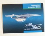 Star Trek The Next Generation Trading Card #40 Federation Excelsior Class - £1.55 GBP