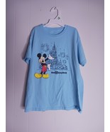 Disney Mickey Mouse Castle Short Sleeve Tshirt Youth Boys Size M - $218.62 MXN