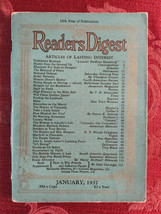 Readers Digest January 1937 Fletcher Pratt Lusitania Lincoln Steffens Rex Beach - £6.33 GBP