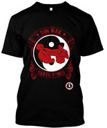 Dim Mak Death Touch T-Shirt Black tee chinese shaolin martial arts kung fu - £15.67 GBP
