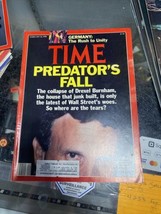 Time Magazine, February 26, 1990, &quot;Predator&#39;s Fall.&quot; - £8.88 GBP