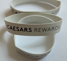 Pair of Caesars Palace Las Vegas Caesars Rewards Wrist Bands, New - £7.80 GBP