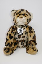 Build A Bear WWF World Wildlife Fund Leopard Plush Stuffed Animal w/Sounds - $15.19