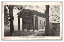 Holy Trinity Roman Catholic Church Danby Vermont VT 1907 DB Postcard W17 - £14.04 GBP