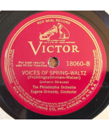 RARE 1942 PHILADELPHIA ORCHESTRA - WALTZ - 78 rpm 12&quot; VICTOR RED SEAL 18... - £6.19 GBP