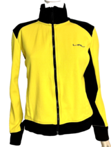Lauren Active Ralph Lauren Yellow and Black Zip Up Jacket, Women's Size L - $28.49