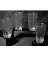 Vintage Libbey Glass AZTEC CRYSTAL 6&quot; Iced Tea Beverage Tumblers 14oz - ... - €23,94 EUR