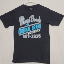 Alyins Island Miami Beach T Shirt Size S Small Mens Combed Cotton Florida - $10.87