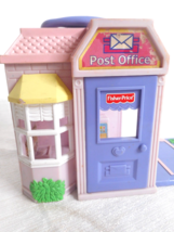 Fisher Price Loving Family Sweet Streets Post Office Town Building Matte... - £8.76 GBP