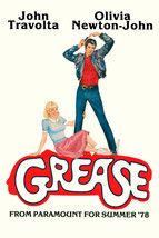 Grease John Travolta Olivia Newton-John 24x18 Poster - £19.15 GBP