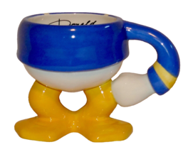 Disney Parks Donald Duck Half Body Feet Legs Ceramic Coffee Mug Cup - £23.28 GBP