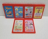 Story Reader Cartridges Lot of 6 - Princess Sesame Street Scooby Spongebob - $9.64