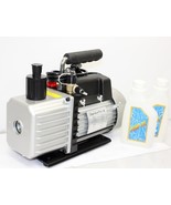 Two Stage 3.5CFM AC HVAC Vacuum Pump 1/3HP 110V R134A MEDICAL, PRINTING,... - $202.38 CAD