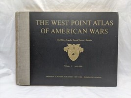 The West Point Atlas Of American Wars Volume 1 1689-1900 Hardcover Book - £38.91 GBP