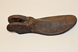 Vintage Cast Iron Cobbler&#39;s Shoe Form Mold Warranted Big Boy #217 - £7.00 GBP