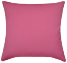 Sunbrella Canvas Hot Pink Indoor/Outdoor Solid Pillow - $29.65+