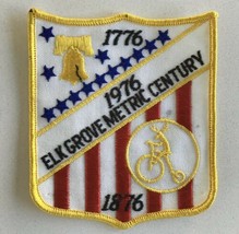 1976 Elk Grove Metric Century 1776 to 1876 Vintage Cycling Patch - £11.65 GBP