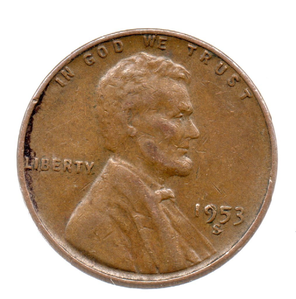 Primary image for 1953 S Lincoln Wheat Penny- Circulated - Estate Sale Coinage Discovery