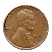 1953 S Lincoln Wheat Penny- Circulated - Estate Sale Coinage Discovery - $5.99