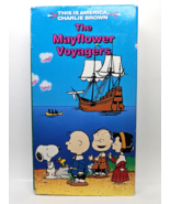 VHS Tape Peanuts This Is America Charlie Brown The Mayflower Voyagers 1994 - $17.99