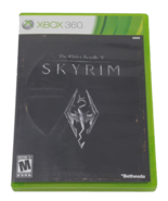 The Elder Scrolls V: Skyrim (Microsoft Xbox 360, 2011) COMPLETE - $153.48 MXN