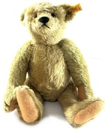 Vintage Steiff Teddy Bear 0155/32 Wool Blend 12.5” w/ Button &amp; Tag West ... - $119.00