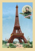 The Eiffel Tower at the Paris Exhibition, 1889 - Art Print - £17.29 GBP+