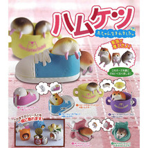 Hamuketsu Aka-chan Umaremashita Hamsters Hiding in Baby&#39;s Pacifier Cup Shoe - £7.89 GBP